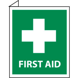 Facility Flange Sign - First Aid TV1