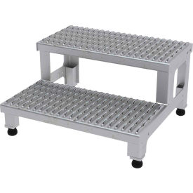 ASP-24-SS Adjustable Height Step Stand Stainless Steel 24