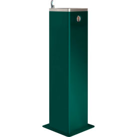 GoVets™ Outdoor Pedestal Drinking w/ Filter Green 223GNF761