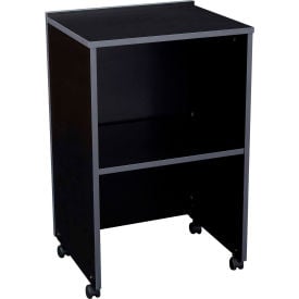 Oklahoma Sound® AV Cart/Lectern Base Black 112-BK 112-BK