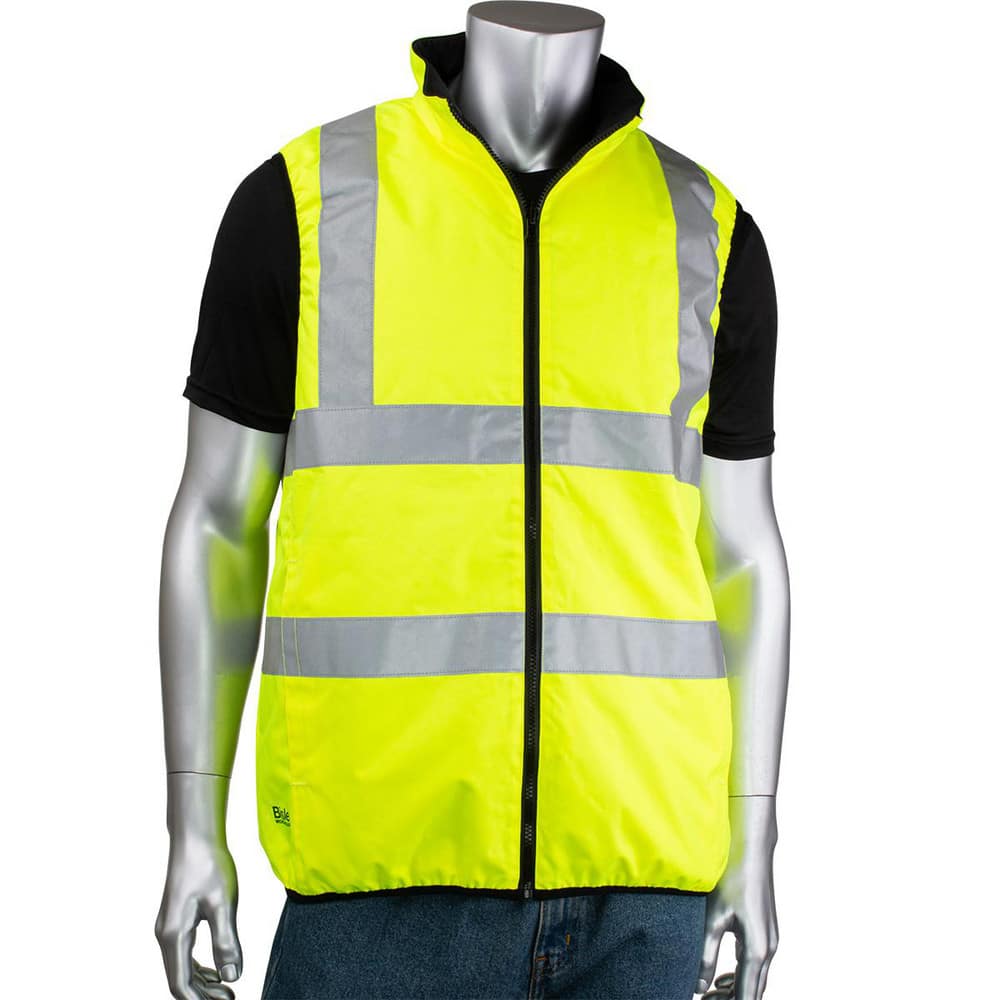 Jackets & Coats, Garment Style: Vest , Size: Small , Garment Type: Waterproof , Gender: Men , Material: Polyester  MPN:332M0330H-YEL/S