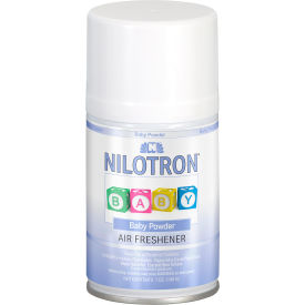 Nilotron Metered Air Fresheners Baby Powder Scent 7 oz. Refill 12/Case 05428