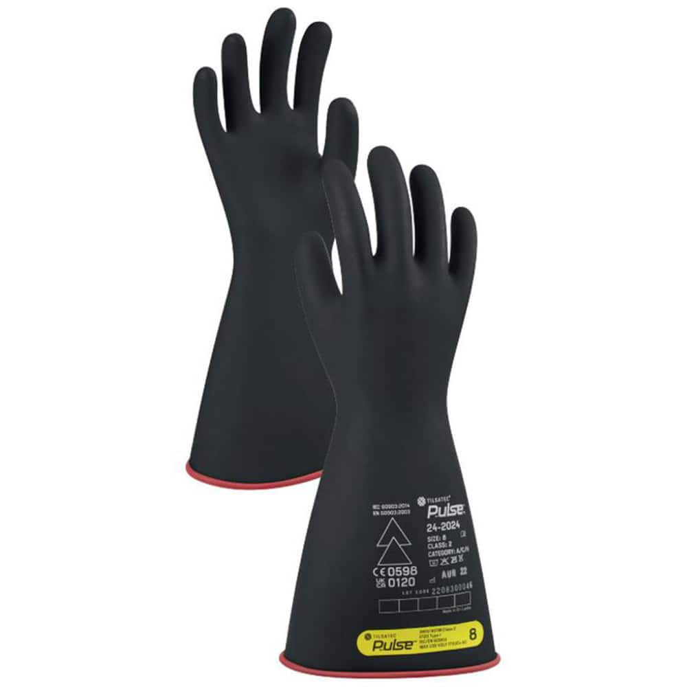 Electrical Protection Gloves & Leather Protectors, Glove Type: Electrical Protection Gloves , Primary Material: Natural Rubber , Numeric Size: 8  MPN:24-2024-080