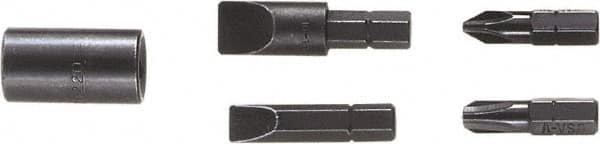 6 Piece, Phillips, Slotted Handle, Impact Ready Accessory Set MPN:70229