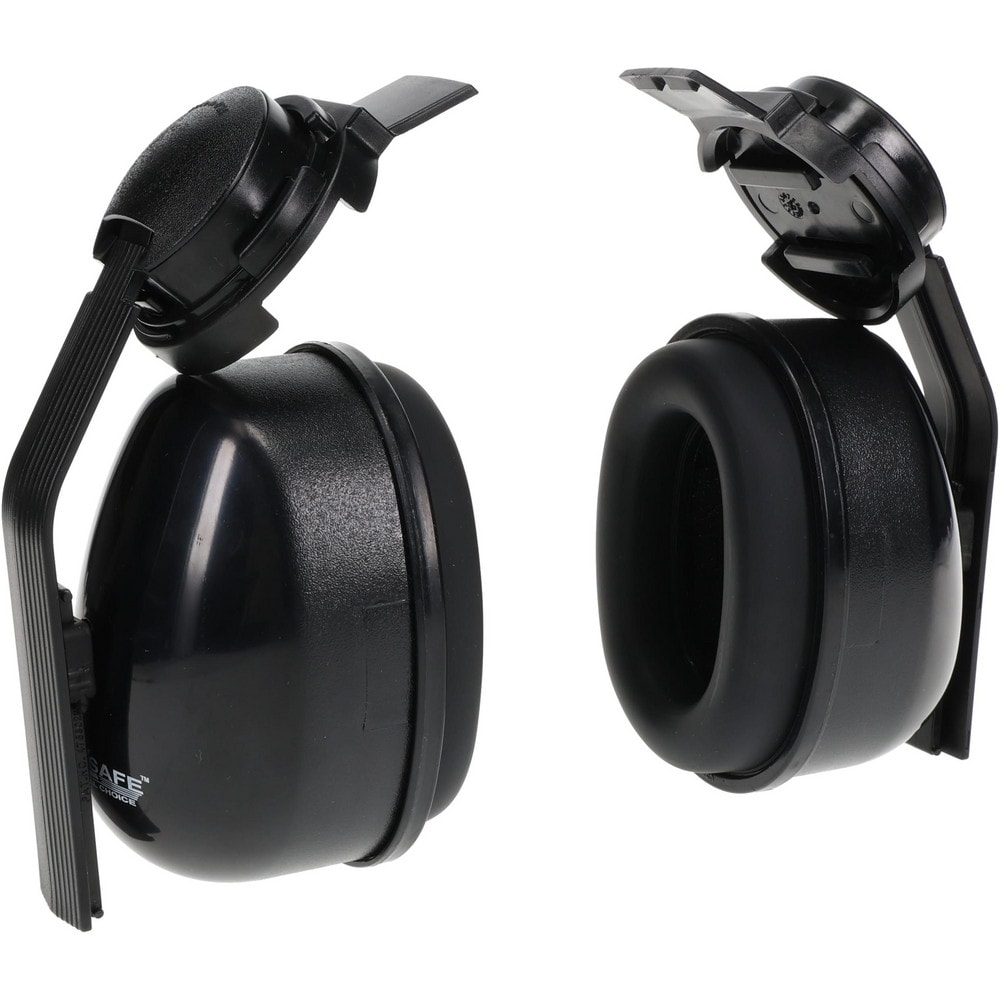 Earmuffs, Earmuff Type: Hard Hat Mounted , Band Position: Hard Hat Cap Mounted , Cushioned or Padded Headband: Yes , Cup Color: Black , Cup Material: ABS  MPN:210-22800