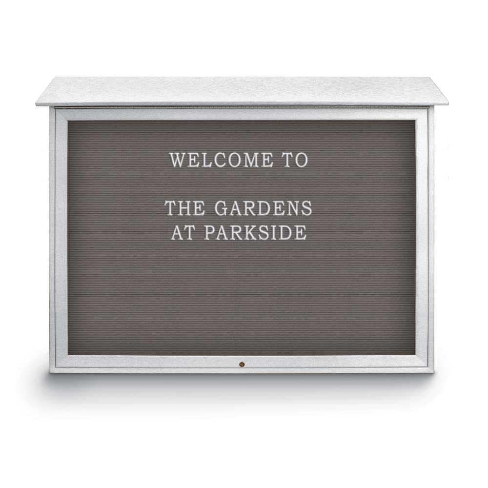 Enclosed Letter Board: 52