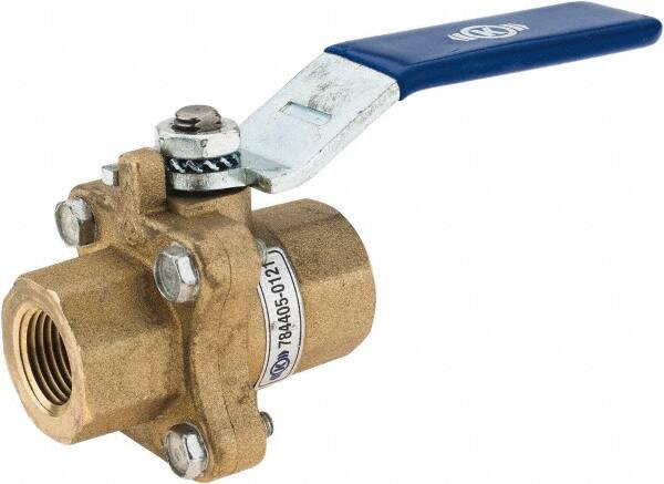 Full Port Air Brake Manual Ball Valve: 1/2