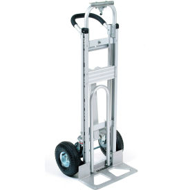 GoVets™ Aluminum 3-in-1 Convertible Hand Truck With Pneumatic Wheels 632241