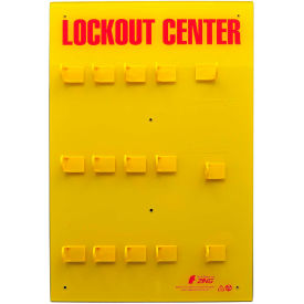 ZING RecycLockout Lockout Station 12 Padlock Unstocked 7115E 7115E