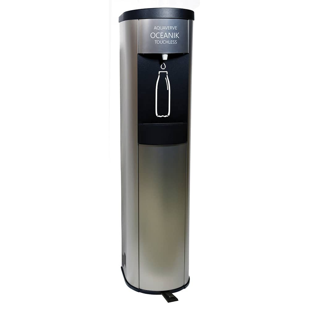 Water Dispensers, Type: Touchless, Bottleless Water Cooler w/Foot Pedal, Cold Water Dispenser, Style: Bottleless Water Cooler With Filtration MPN:XX164N-98