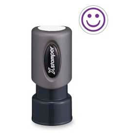 Xstamper® Pre-Inked Design Stamp SMILE FACE Design 5/8