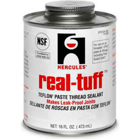 Hercules 15625 Real Tuff Thread Sealant- Screw Cap With Brush 1 Pt. - Pkg Qty 12 15625