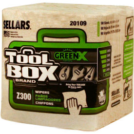 Toolbox® Z300 Greenx Series 1/4 Fold Natural 90 Sheets/Bundle 12 Bundles 20109 20109