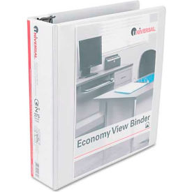 Universal® Round Ring Economy Vinyl View Binder 2