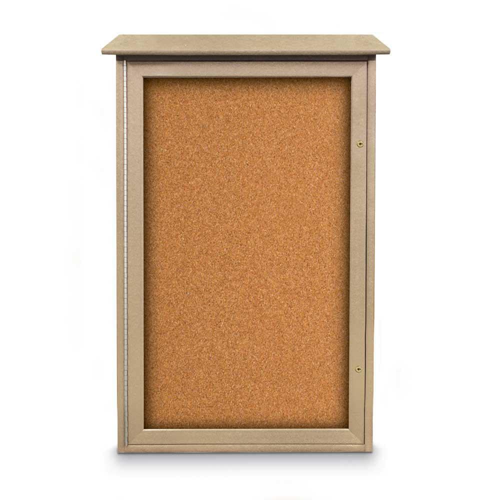 Enclosed Cork Bulletin Board: 42