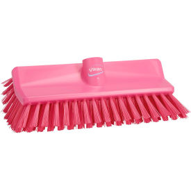 Vikan 70471 High-Low Brush- Medium Pink 70471