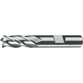 Cleveland HG-4C HSS 4-Flute Bright Square Single End Mill 3/16