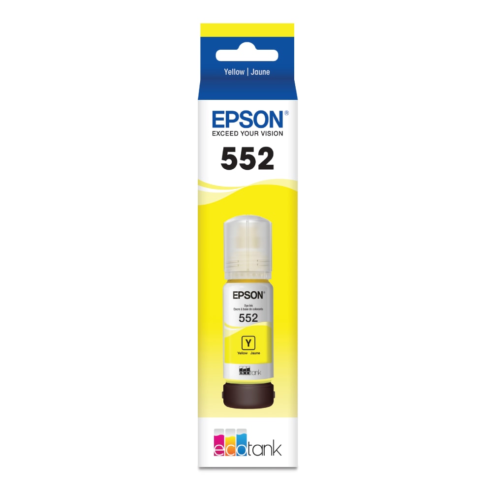 Epson 552 Claria ET Premium Yellow High-Yield Ink Bottle, T552420-S (Min Order Qty 3) MPN:T552420-S