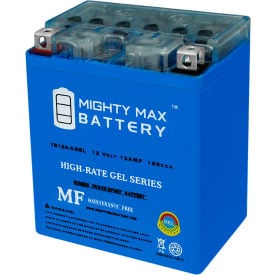 Mighty Max Battery YB12A 12V 12AH / 165CCA GEL Battery YB12A-AGEL