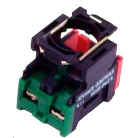 Advance Controls 104494 22mm Non Metallic Non Illuminated Individual Contact Block - 2NC 104494