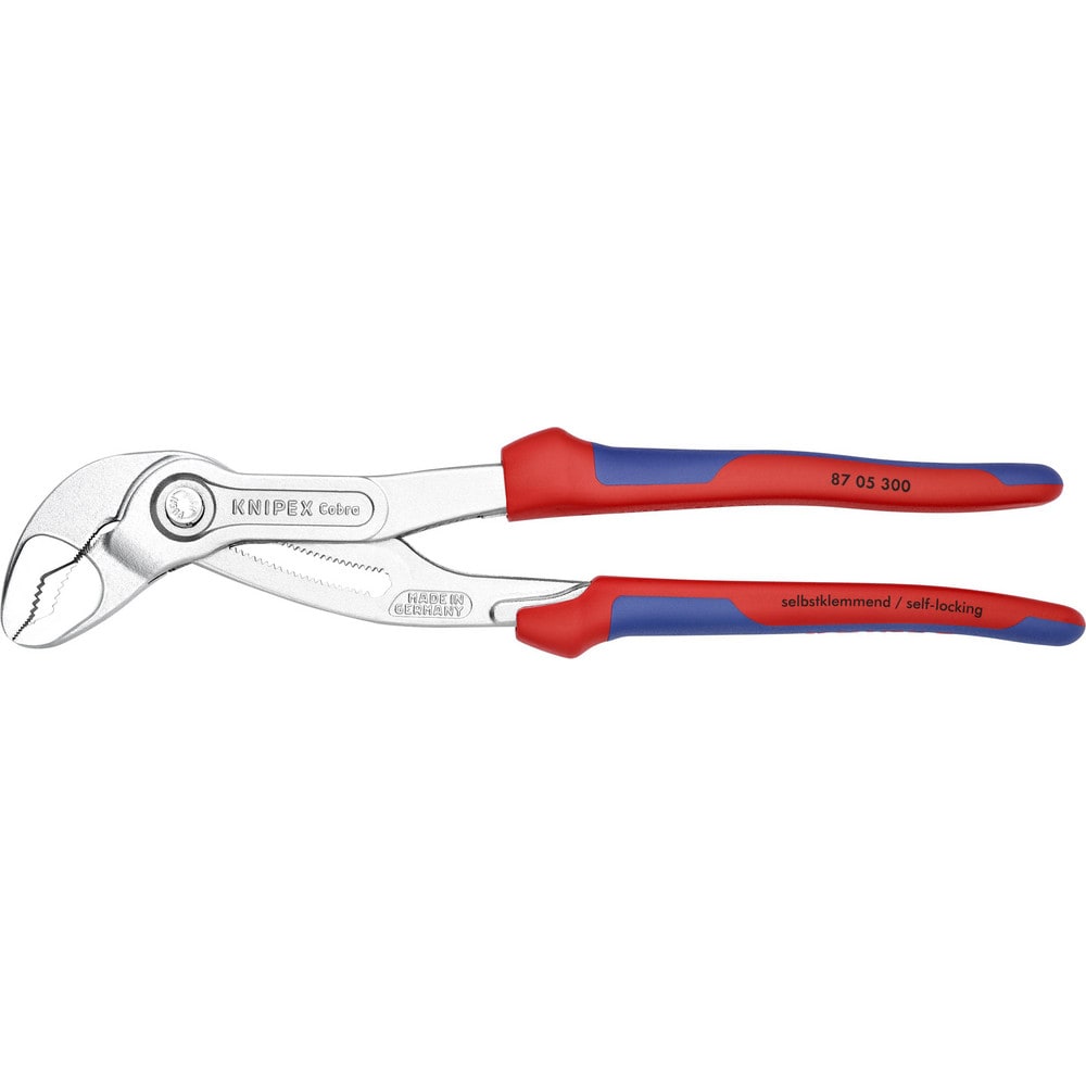 Tongue & Groove Pliers, Joint Type: Groove , Type: Pump Pliers , Overall Length Range: 12 in to 17.9 in , Side Cutter: No , Handle Type: Comfort Grip  MPN:87 05 300