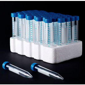 United Scientific™ Centrifuge Tubes & Rack Set Sterile 15ml Capacity Clear Pack of 500 P10412