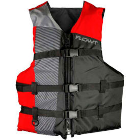 Flowt 40302-2-UNV All Sport Life Vest Red Universal Adult 40302-2-UNV