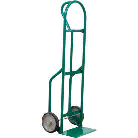 Wesco® Greenline 626D Hand Truck w/ Single Loop Handle Mold-On Rubber Wheels 600 lb. Capacity 210467