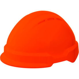 Delta Plus Americana Climbing PEAK Safety Helmet Type 2 4-Point Ratchet Suspension Hi-Vis Orange WEL22205HO