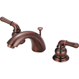 Olympia Accent L-7330-ORB Two Handle Bathroom Widespread Faucet with Pop-Up Oil Rubbed Bronze L-7330-ORB