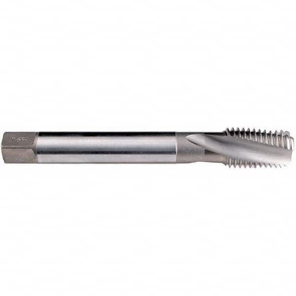 Spiral Flute Tap: 5/8-24 UNEF, 4 Flutes, 1.5-2P, 2B Class of Fit, HSS-E, Bright/Uncoated MPN:C0461000.5064