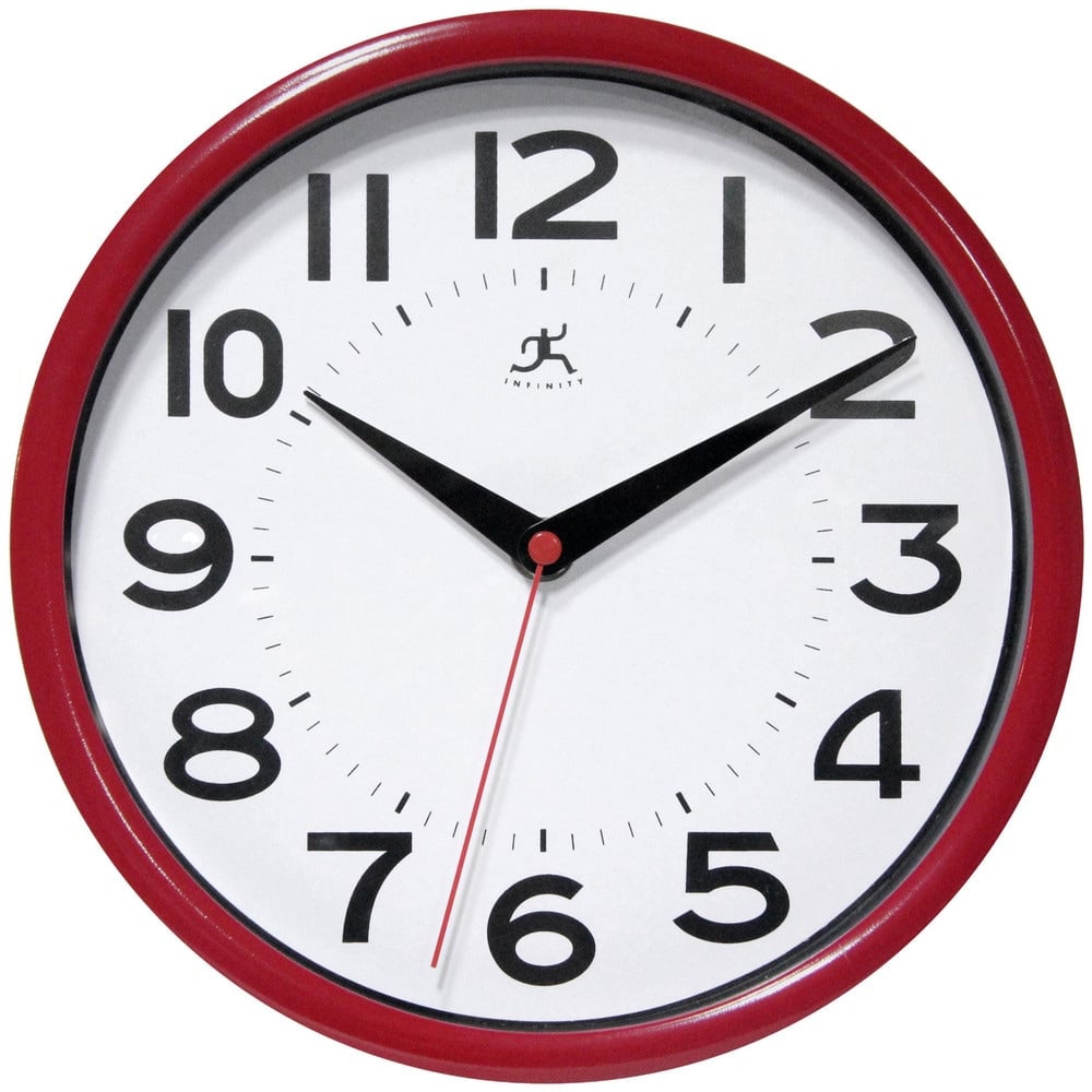 Office Wall Clocks, Clock Type: Dial , Display Type: Analog , Power Source: Battery , Clock Movement Control: Manual , Face Color: White  MPN:14220ACBT-3364