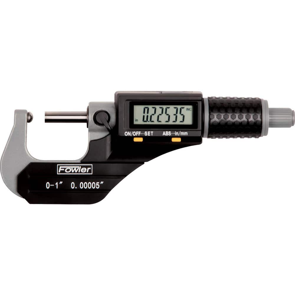 Electronic Outside Micrometers, Micrometer Type: Digital Outside , Minimum Measurement (mm): 0.00 , Maximum Measurement (mm): 25.00  MPN:548601131