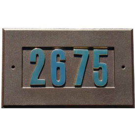 Manchester Address Plate w/3