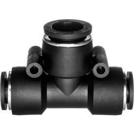 Push to Connect Tube Fitting - Nylon Plastic - Tee Reducer - 14mm Tube OD x 8mm Tube OD ZUSA-TF-PTC-562