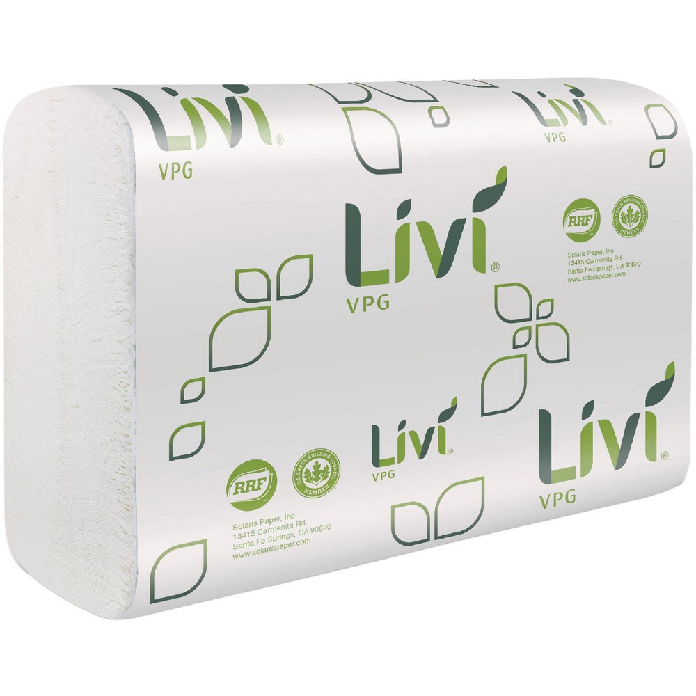 Paper Towels, Form: Multifold , Container Type: Pack , Recycled Fiber: No , Color: White , Roll per Case: 250  MPN:SOL43513