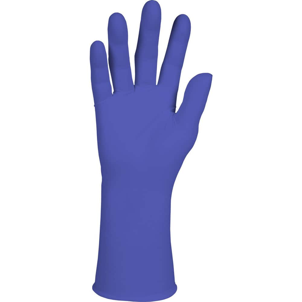 Disposable/Single Use Gloves, Primary Material: Nitrile , Package Quantity: 100 , Powdered: No , Grade: Cleanroom , Thickness (mil): 7  MPN:55875