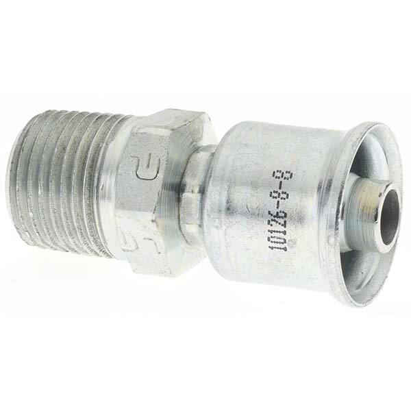 Hydraulic Hose Male Rigid Fitting: 8 mm, 1/2-14 MPN:10126-8-8