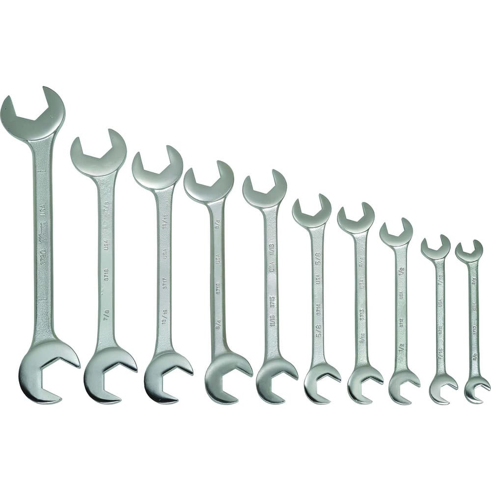 Wrench Sets, Tool Type: Double Head Open End Wrench Set , Set Type: Double Head Open End Wrench Set , System Of Measurement: Inch , Container Type: Pouch  MPN:JHW3782