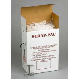 Pac Strapping Poly Kit w/ Buckles & Tensioning/Cutting Tool 3000'L x 1/2