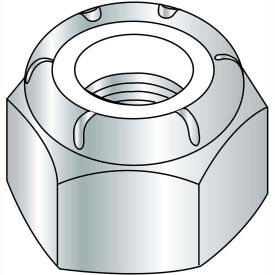 1/4-20  NE  Nylon Insert Hex Lock Nut Zinc Pkg of 2000 14NS