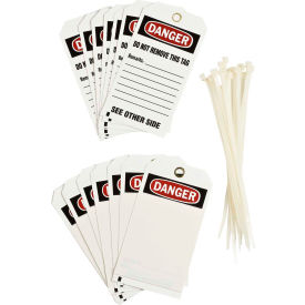 Brady® 76192 Danger Accident Prevention Tag With Overlaminate Polyester 3