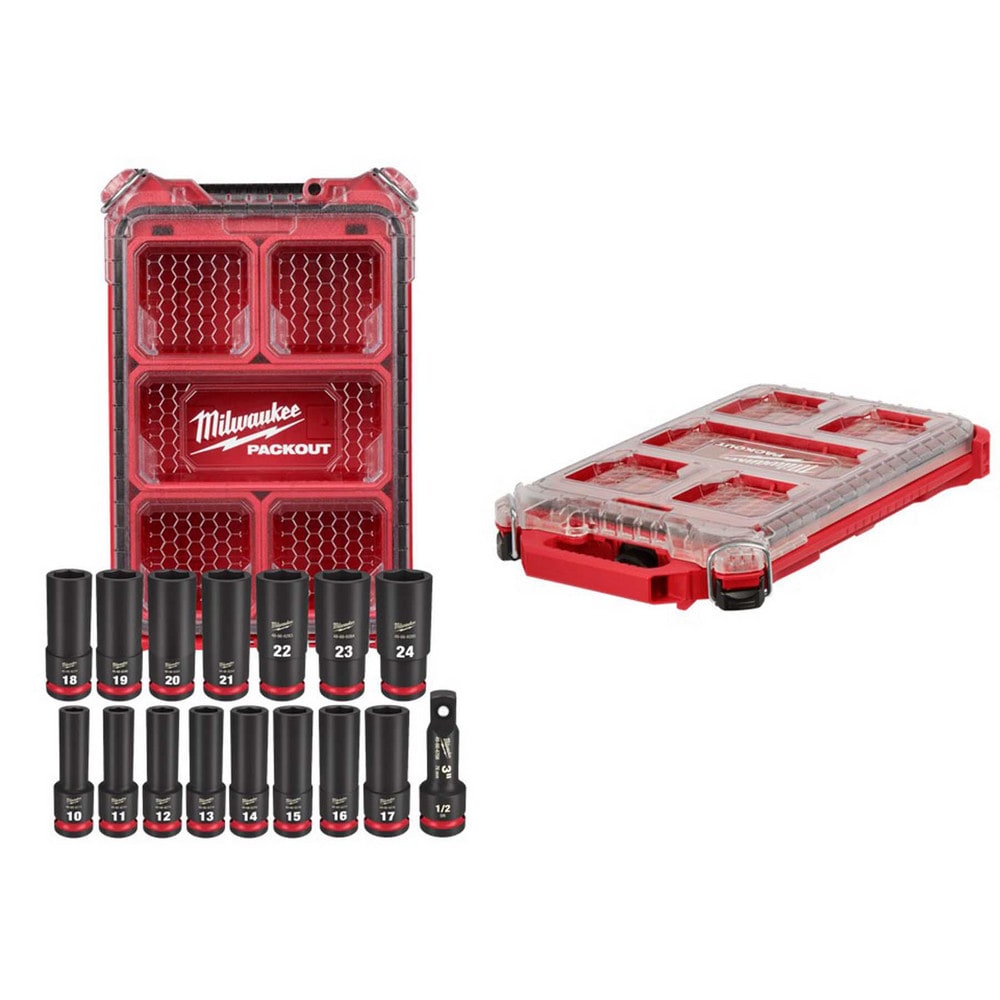 Socket Sets, Set Type: Impact , Drive Size: 1/2 , Minimum Size (mm): 10.00 , Maximum Socket Depth (mm): 24.00 , Maximum Size (mm): 24.00  MPN:0994040/1808388