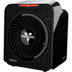 Vornado Velocity 1 Personal Space Heater with Mechanical Adjustable Thermostat 120V 750W Black EH1-0157-06