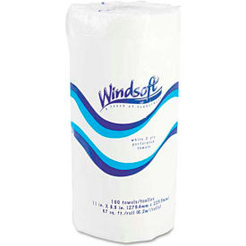 Windsoft® WNS1220CT Perforated Paper Towels 100 Towels/Roll White 30 Rolls/Carton WNS1220CT