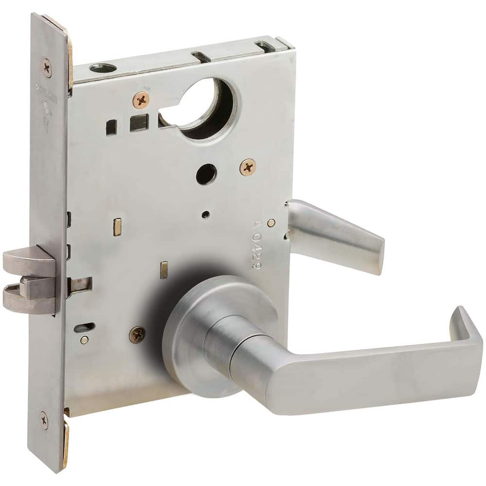 Lever Locksets, Lockset Type: Passage , Key Type: Keyed Different , Back Set: 2-3/4 (Inch), Cylinder Type: None , Material: Metal  MPN:L9010 06A 630