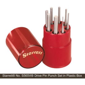 Starrett® Drive Pin Punch Set Steel  4