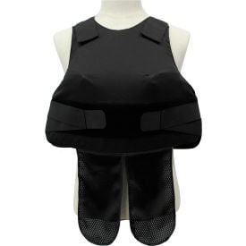 EDI-USA Female Ballistic Bullet Resistant Vest Level III-A Foam XXL Black E-FBV01-XXL