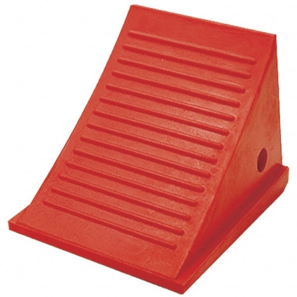 Wheel Chocks, Wheel Chock Type: Single , Base Tread: Grooved , Width (Inch): 9in , Height (Inch): 8-1/2 , Construction: Molded  MPN:UC1500-6