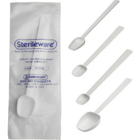 SP Bel-Art Sterileware Double Bagged Long Handle Sampling Spoons 14.79ml (3tsp) 369461010